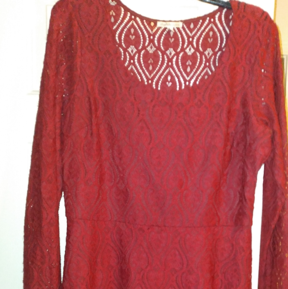 Lace Skater Dress